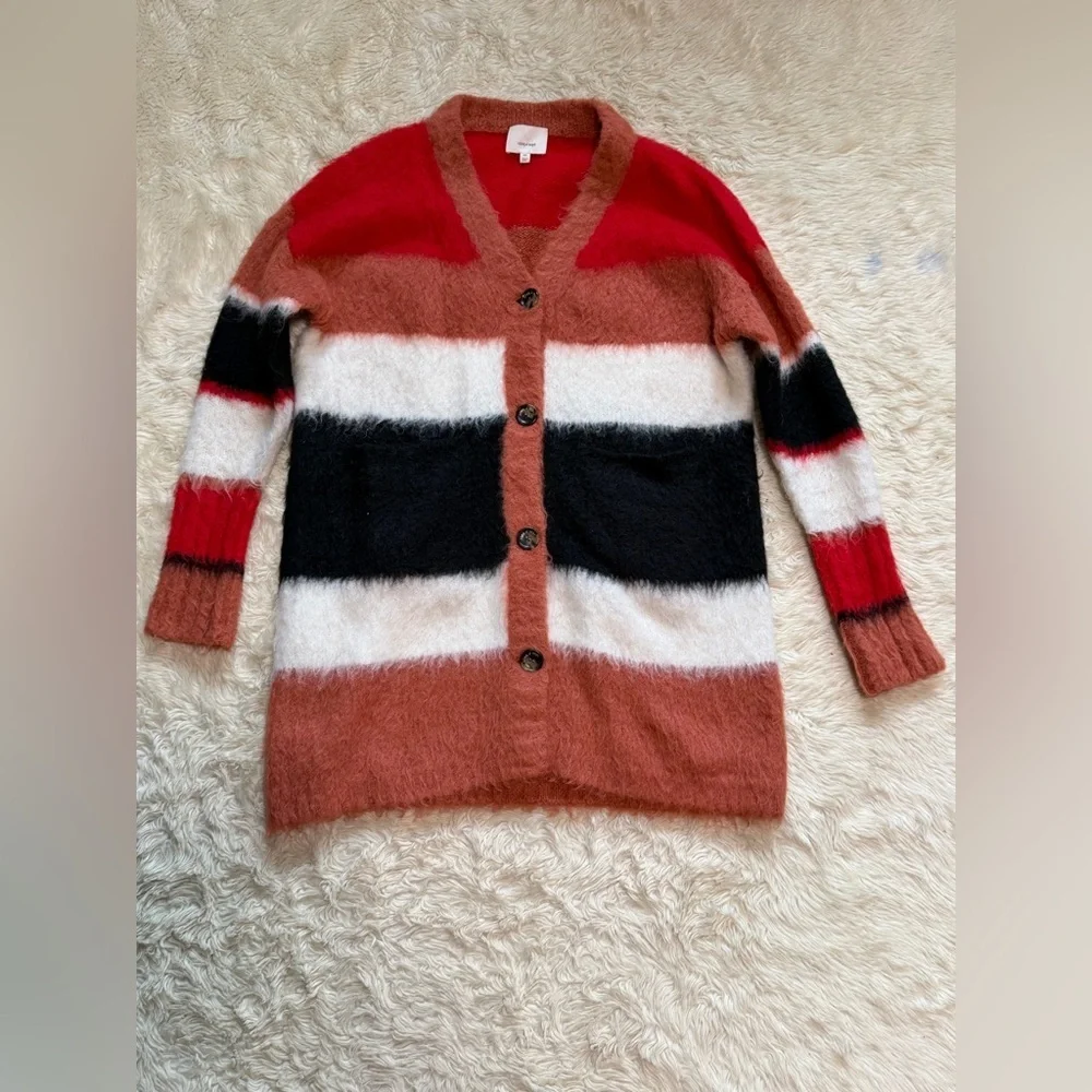 Cinq A Sept Taura Mohair Cardigan Sweater - Size XS